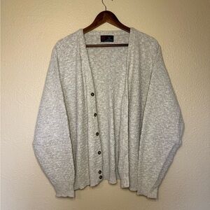 Tan Button-Up Women's Sweater